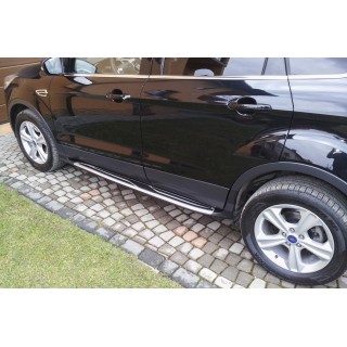 MARCHE PIEDS FORD KUGA 2013-2019 Aluminium Plat DESIGN