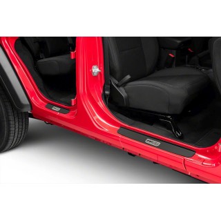 Seuils Portes JEEP WRANGLER JL 2018 AUJOURD'HUI NOIR 4 pieces - Access Auto 4x4