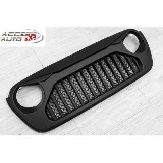 Grille Calandre JEEP WRANGLER JL 2018-AUJOURD'HUI NOIRE