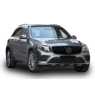 Grille Calandre MERCEDES GLC 2015-2019 GT PANAMERICA Noire avec camera