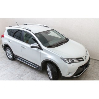 Marche Pieds TOYOTA RAV4 2013 2015 Aluminium DESIGN2 - Access Auto 4x4