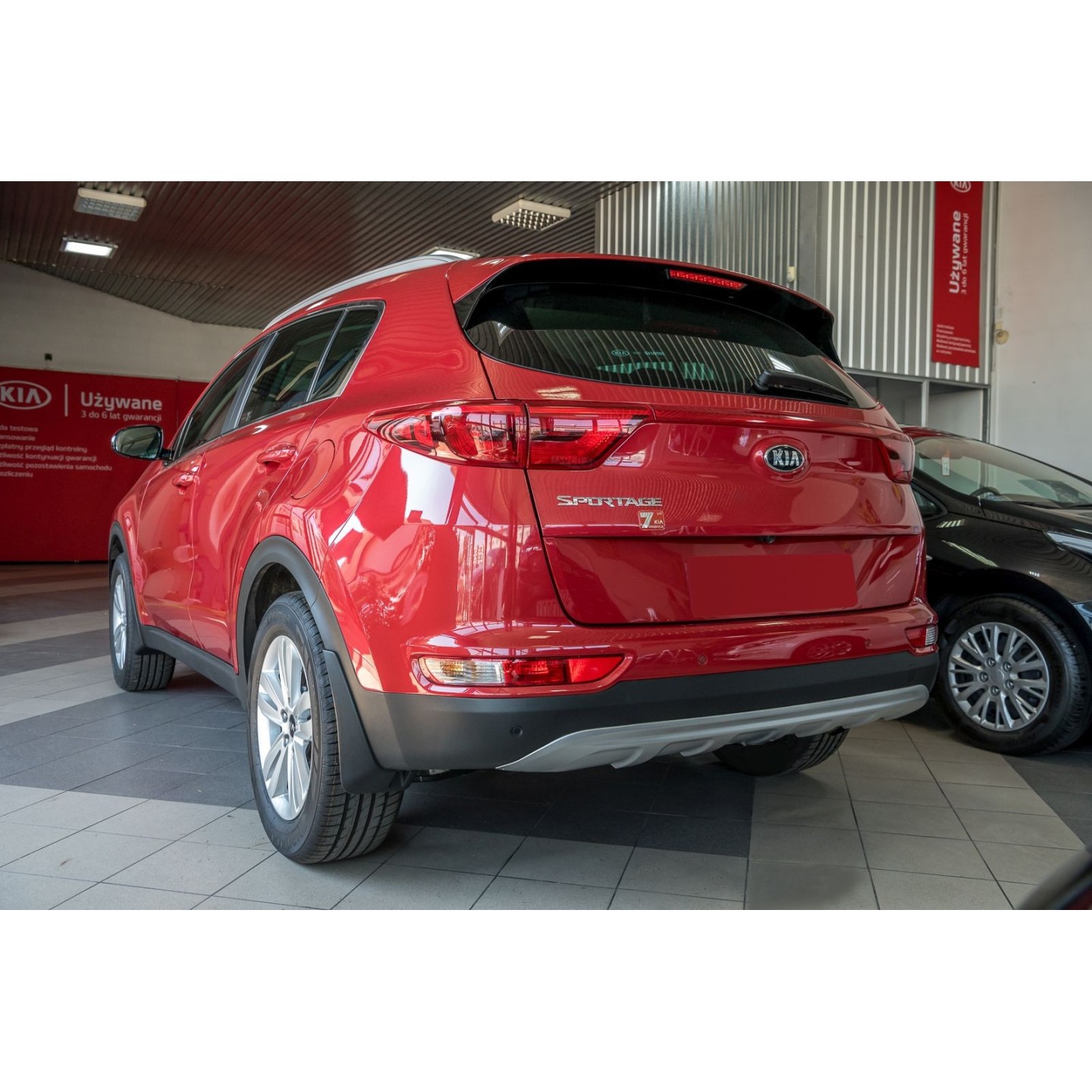 Protection Seuil De Coffre En Inox Brossé Pour Kia Sportage 4 (2015-2018) - Adhésif Double Face, Anti-rayures