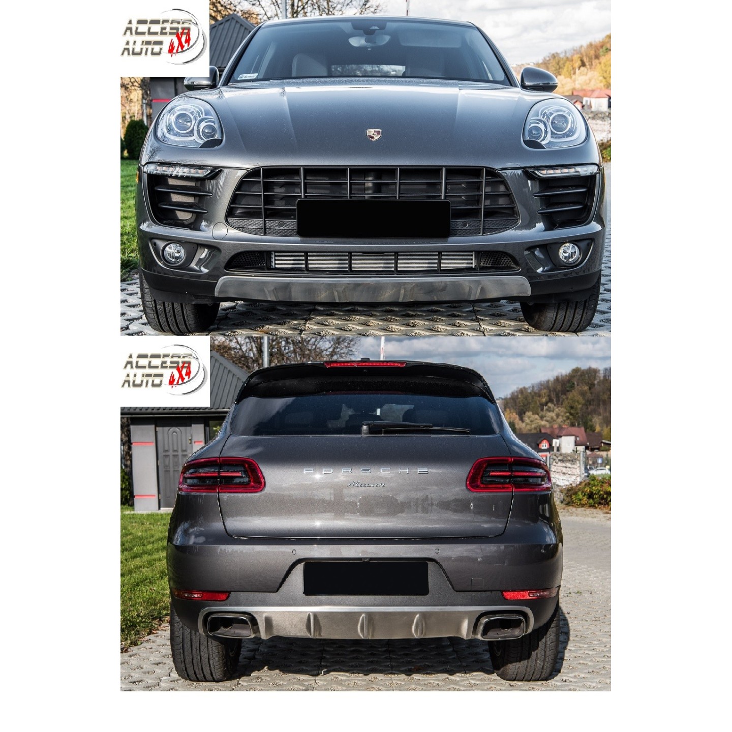 Protection Pare-chocs Arrière En Caoutchouc Pour Porsche Cayenne 2007-2010 - Dimensions 104x9 Cm, Autocollante - Anti-rayures, Facile à Poser