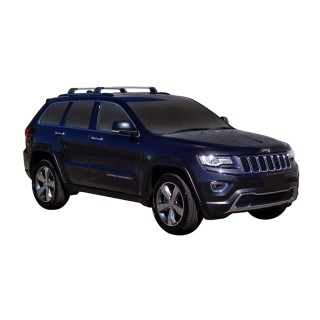 Barres de Toit-JEEP-GRAND-CHEROKEE-2011-2021 DESIGN1-Montage sur points de fixation en rail