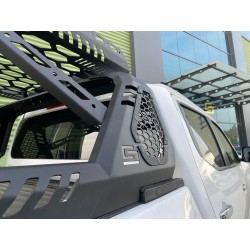 ROLL BAR ISUZU D MAX 2020 AUJOURD'HUI SDX OFF ROAD NOIR  GALERIE - Access Utilitaire - Vente en ligne d'accessoires auto et Véhicules Utilitaires