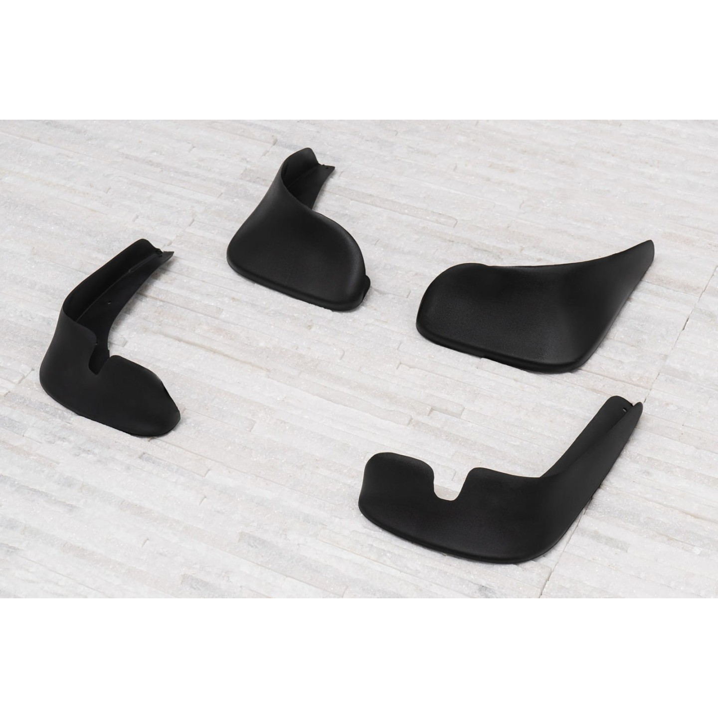 2 Bavettes (pare-boue) Arrière Pour Citroën Berlingo MPV 2008-2025 – En Caoutchouc Noir – Modèle Universel