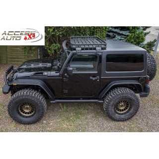 Galerie JEEP WRANGLER 3 PORTES 2007-2018 ALUMINIUM 100kgs