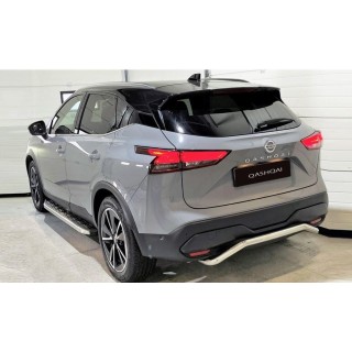 PROTECTION ARRIERE NISSAN QASHQAI 2021-AUJOURD'HUI INOX 70mm