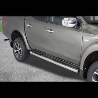 marche pieds-FIAT-FULLBACK-EXTRA-CABINE-2015-AUJOURD'HUI-INOX 70mm