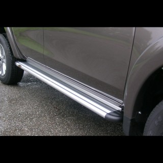 marche pieds MITSUBISHI L200 CLUB CABINE 2015-AUJOURD'HUI-Aluminium Silver ML50186