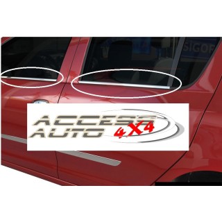 Baguette Fenetre DACIA SANDERO 2013-2021 INOX CHROME 4 PIECES