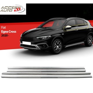 Baguette Fenetre-FIAT TIPO CROSS 2020-AUJOURD'HUI-INOX 4 PIECES