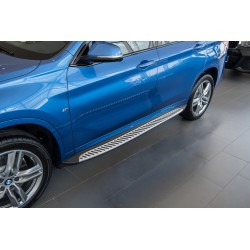 MARCHE PIEDS BMW X1 F48 2015-AUJOURD'HUI Aluminium Plat DESIGN