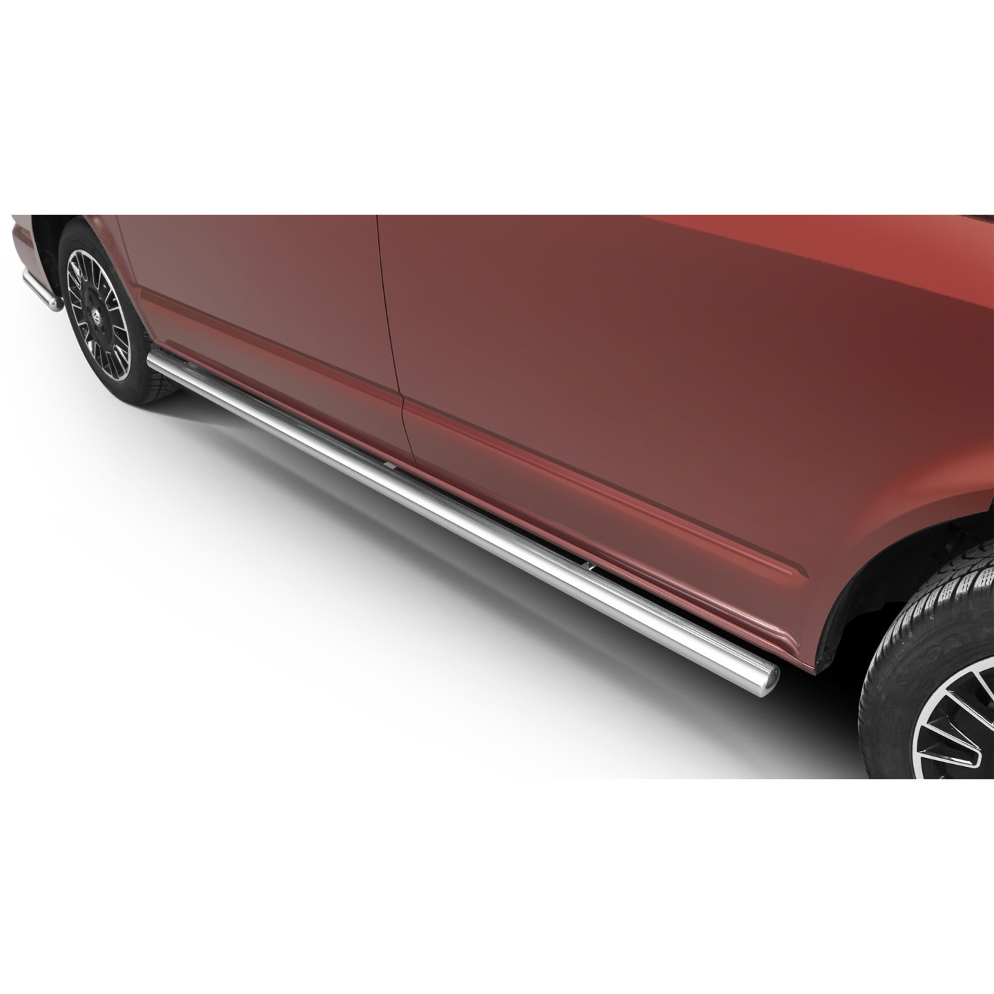 Estribos VOLKSWAGEN T5 CORTO 2003 2014 INOX Tubular 60mm