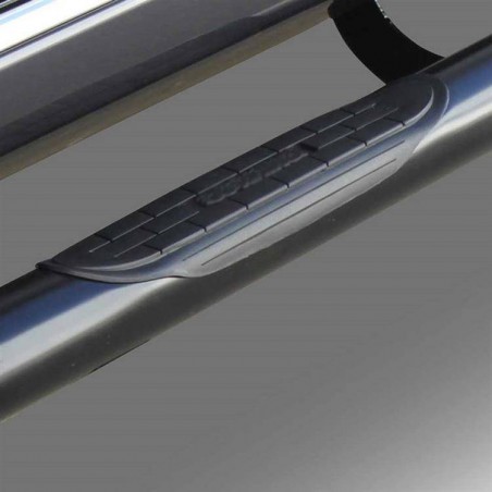 MARCHE PIEDS DODGE RAM 1500 CLASSIC QUAD CAB 2019-AUJOURD'HUI Tubulaire Noir 76mm