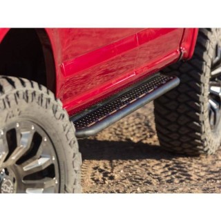 MARCHE PIEDS FORD F150 SUPER CAB 2015-AUJOURD'HUI Acier Plat Noir