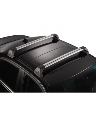 Barres de toit Acier pour Renault Clio 4 Berline - Sw Break - 5 portes de  2012 à 2019