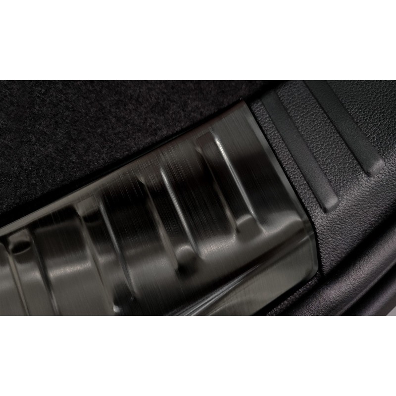 Protection Seuil De Coffre Pour Skoda Kodiaq NS7 (2017-2025) - Inox Brossé - Contre Les Rayures, Pose Facile Sans Perçage - 6