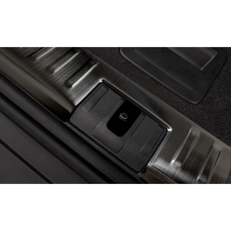Protection Seuil De Coffre Pour Skoda Kodiaq NS7 (2017-2025) - Inox Brossé - Contre Les Rayures, Pose Facile Sans Perçage - 5