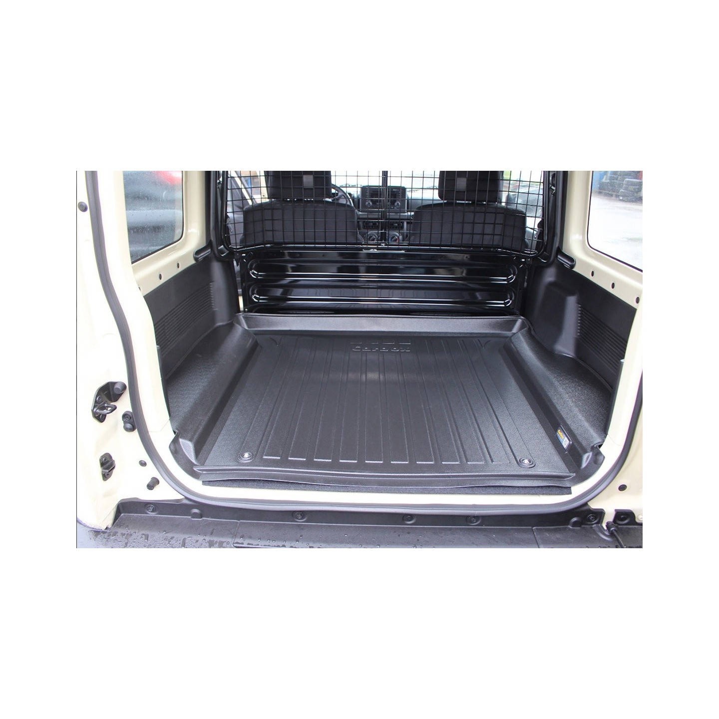 Tapis De Coffre Sur Mesure Pour Suzuki Jimny II 2018+ – Bac Protection Antidérapant – Rebord 5 Cm