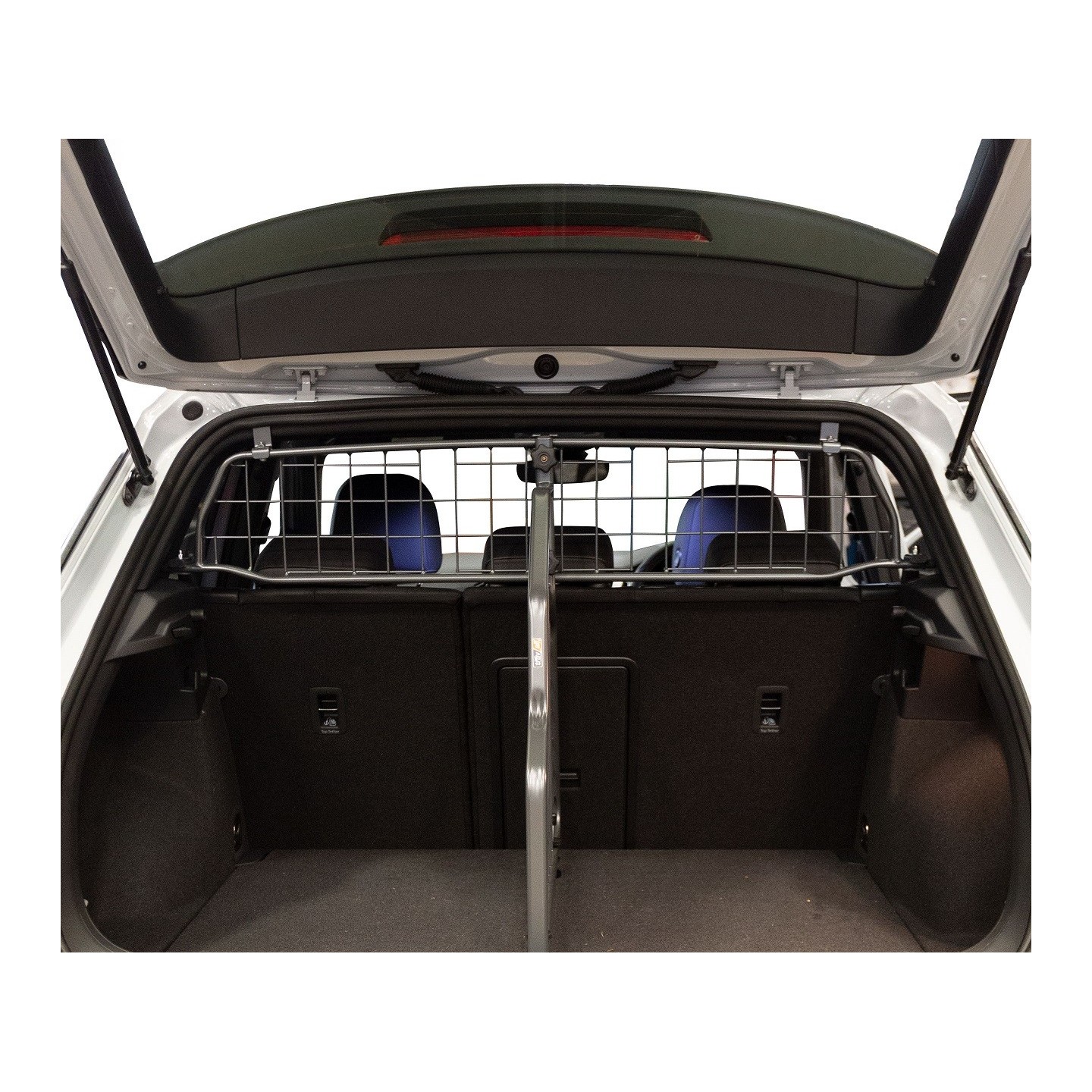 HIPATU 2Pcs Panneau SéParation LatéRal Coffre Arrière Voiture Accessoires Pour VW T ROC 2018 2019 2020 2021, Durable Cloison Boîte De Rangement