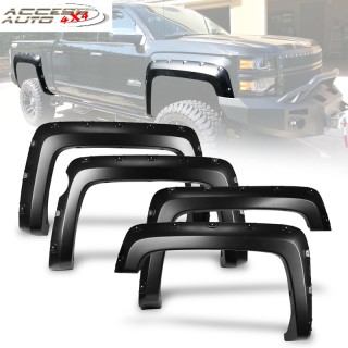 Elargisseurs d'Ailes CHEVROLET SILVERADO 1500 2014-2018 SET 4 pieces