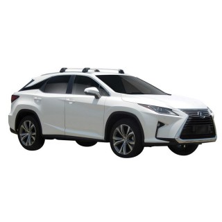 Barres de Toit LEXUS RX 2015-AUJOURD'HUI DESIGN2 TRANSVERSALES ALUMINIUM barres integrés