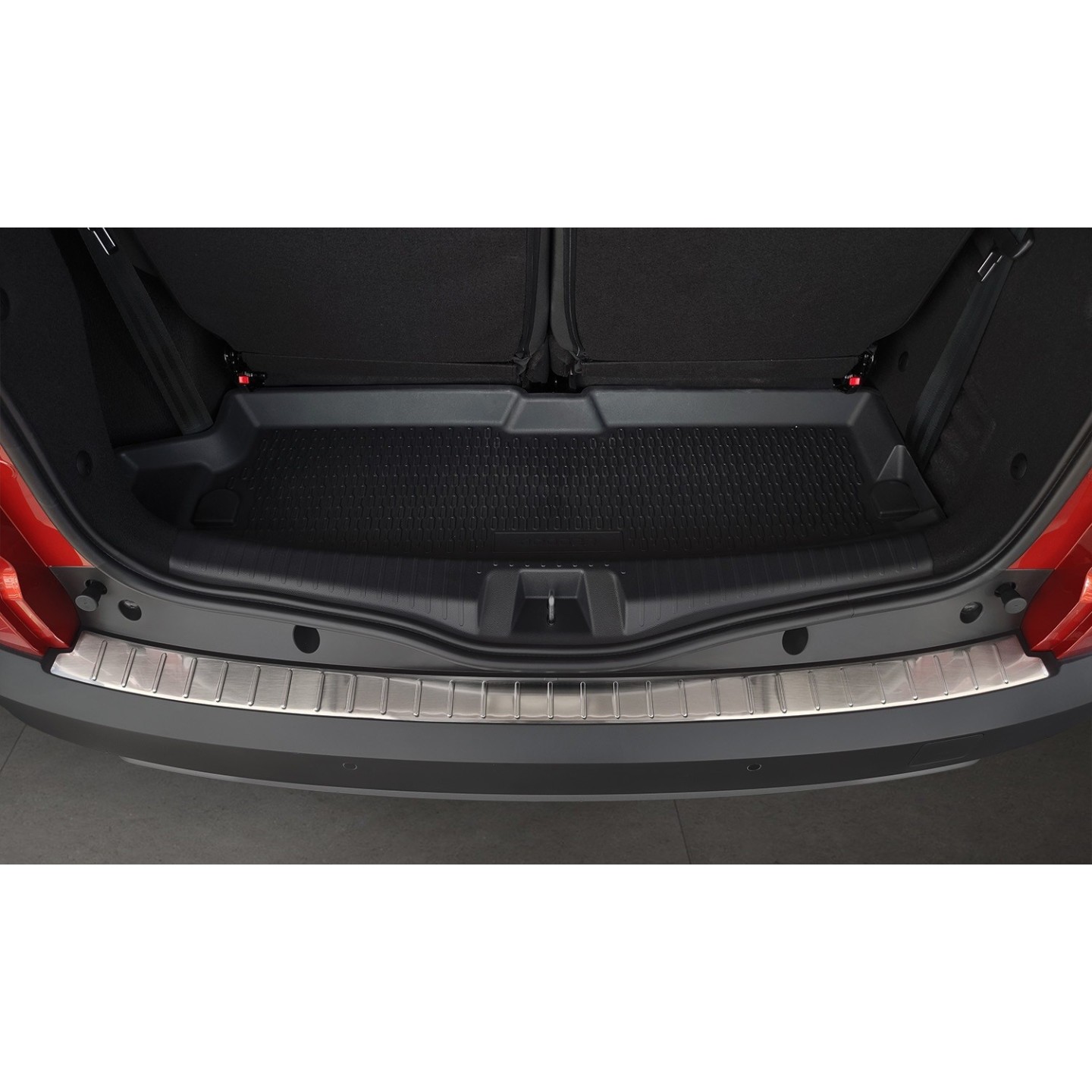 Protection Pare-chocs Arrière Pour VW Tiguan 2016-2023 – Acier Inox Brossé Noir – Anti-rayures !