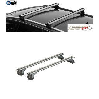 Barres de Toit PEUGEOT 5008  2020-AUJOURD'HUI DESIGN TRANSVERSALES Aluminium barres integrés