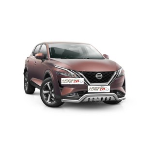 PARE BUFFLE NISSAN QASHQAI 2021-AUJOURD'HUI HOMOLOGUE INOX protection basse plaque