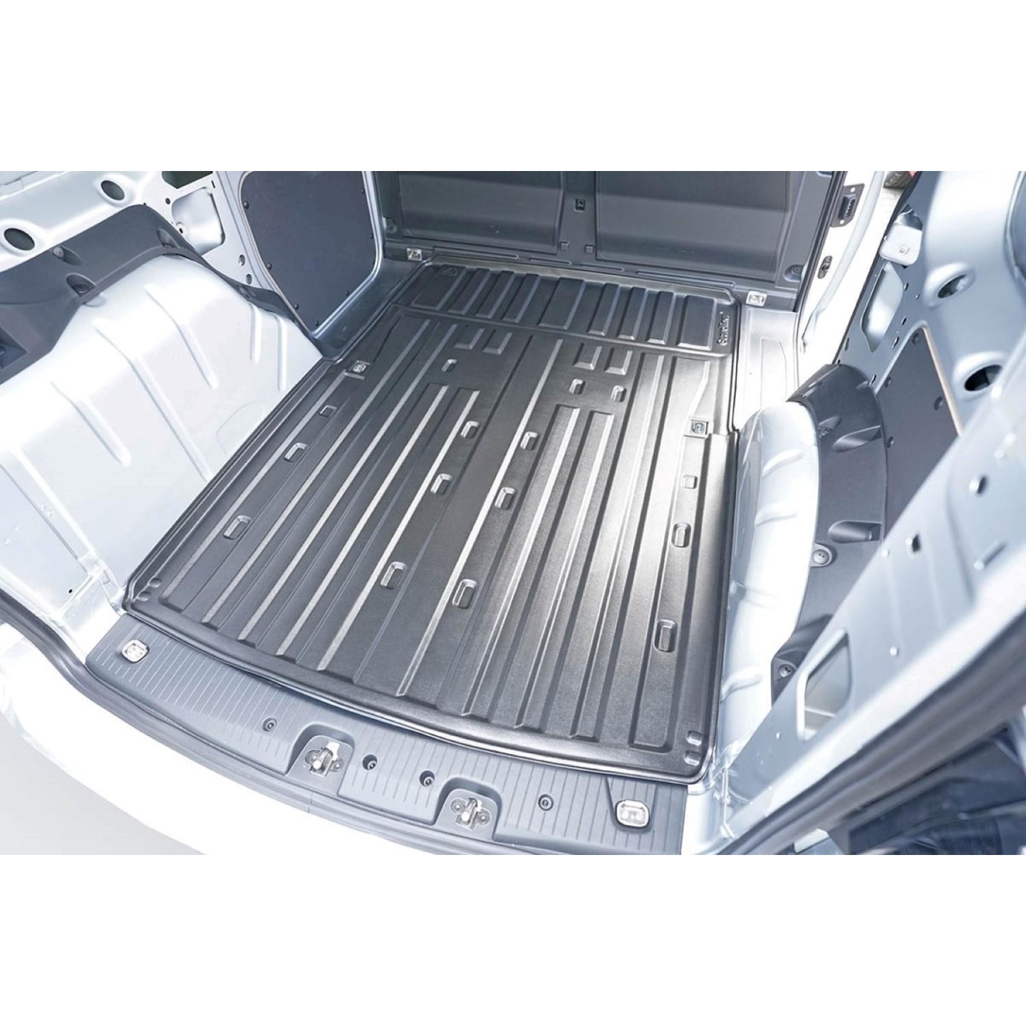 Tapis de Sol pour VW Caddy 2020-2022 Caoutchouc Noir - Auto