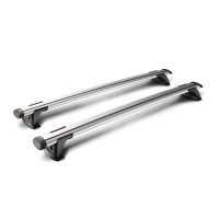 Acpar Kit Barre De Toit Intermédiaire Compatible Toyota Yaris Cross 2020-2025 - Gris 2 Pièces