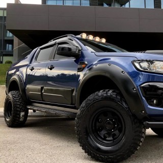 Elargisseurs d'Ailes FORD RANGER WILDTRAK 2019-AUJOURD'HUI DOUBLE CABINE SET sans capteur avant