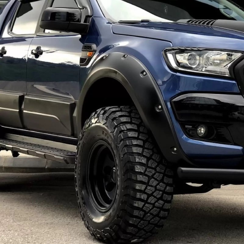 Elargisseurs D Ailes Ford Ranger Wildtrak 2019 Aujourd Hui Double Cabine Set Sans Capteur Avant