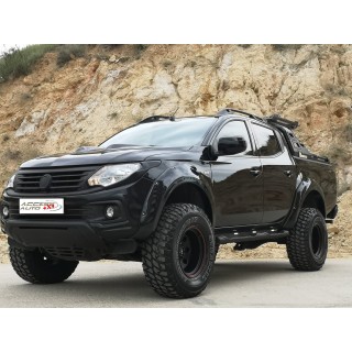 Elargisseurs d'Ailes FIAT FULLBACK 2016-AUJOURD'HUI SET vis decoratives