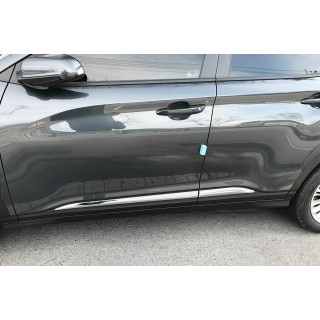 Baguettes Portes CHROME HYUNDAI KONA 2017-AUJOURD'HUI 4 pieces