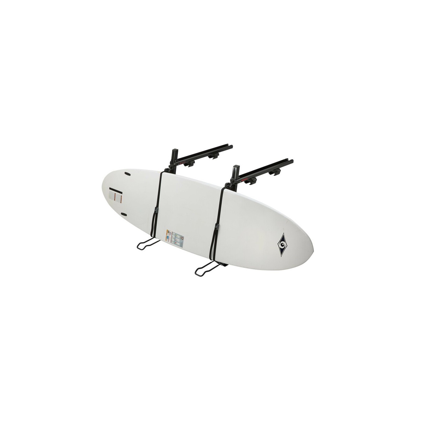 Protection d'enveloppe de barre transversale de protections de galerie de toit de 34,3 pouces