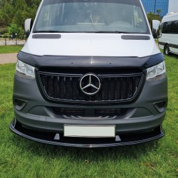 Spoiler Avant MERCEDES SPRINTER 2018 AUJOURD'HUI ABS Noir Design2 - Access Utilitaire - Vente en ligne d'accessoires auto et Véhicules Utilitaires