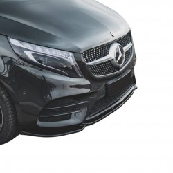 Spoiler Avant MERCEDES VITO AMG W447 2019 AUJOURD'HUI ABS Noir Design2 - Access Utilitaire - Vente en ligne d'accessoires auto et Véhicules Utilitaires