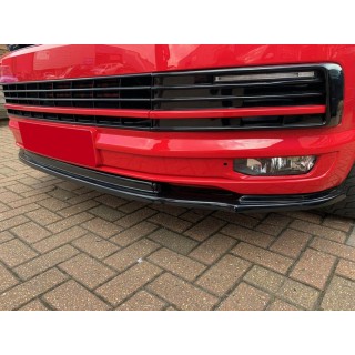 Spoiler Avant VOLKSWAGEN T6 2015-2019 ABS Noir Design3