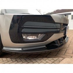 Spoiler Avant VOLKSWAGEN T6 1 2019 AUJOURD'HUI ABS Noir Design4 - Access Utilitaire - Vente en ligne d'accessoires auto et Véhicules Utilitaires