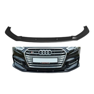 Spoiler Avant AUDI A3 2017-2019 ABS Noir Design2