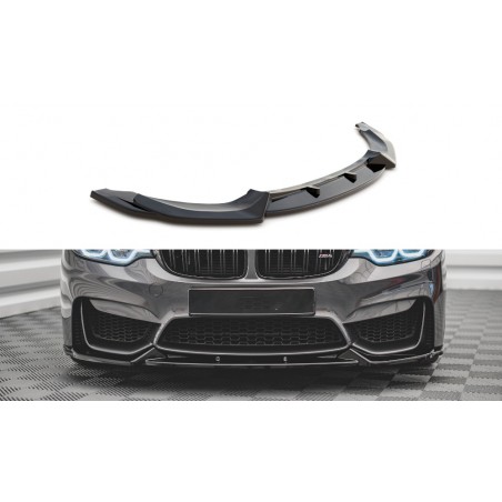 Spoiler Avant BMW SERIE 4 M4 F82 2014-2020 ABS Noir Design2