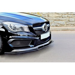 Spoiler Avant MERCEDES CLA AMG C117 2013 2016 ABS Noir Design2 - Access Utilitaire - Vente en ligne d'accessoires auto et Véhicules Utilitaires