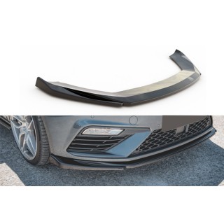 Spoiler Avant SEAT LEON CUPRA 2017-2019 ABS Noir Design2