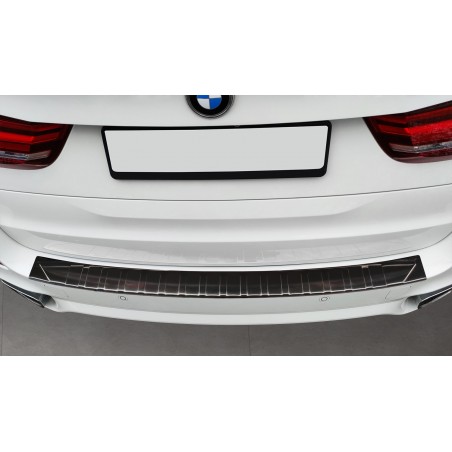 SEUIL DE COFFRE BMW X5 PACK M F15 2013-2018 INOX NOIR