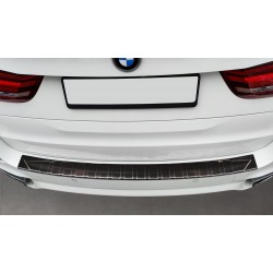 SEUIL DE COFFRE BMW X5 PACK M F15 2013-2018 INOX NOIR