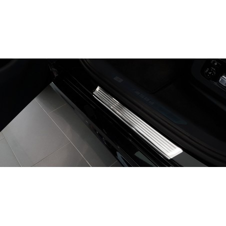 seuil de porte BMW X6 G06 2019-AUJOURD'HUI INOX POLI 4 PIECES