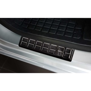 Seuil de Portes-PEUGEOT TRAVELLER 2016-AUJOURD'HUI INOX NOIR 2 PIECES