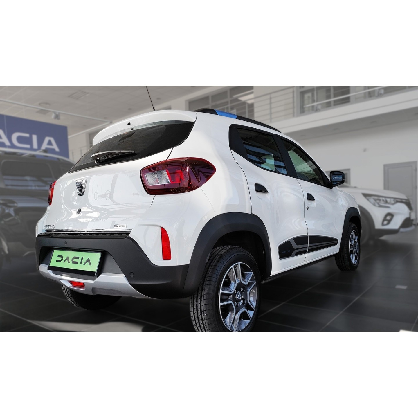 Bac De Coffre Pour Dacia Spring EV 2021 - Protection Du Tapis, Anti-dérapant, Idéal Pour Objets Mouillés Ou Animaux